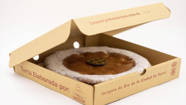 A Castiñeira, la tarta creada en exclusiva para Ferrol