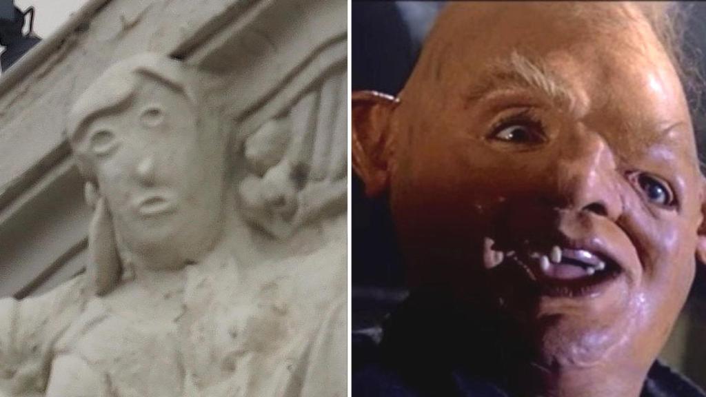 Muchos han encontrado parecido entre la 'restauración' y el mítico Sloth de 'Los Goonies'