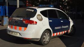 Un coche uniformado de los Mossos d'Esquadra.