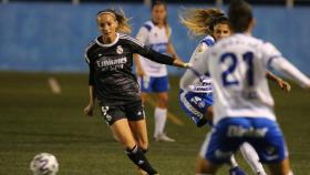 Kosovare Asllani, en el Granadilla - Real Madrid Femenino de la Primera Iberdrola