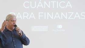 Alfonso Rubio-Manzanares, cofundador de Multiverse, en un evento de Bankia Fintech by Innsomnia.