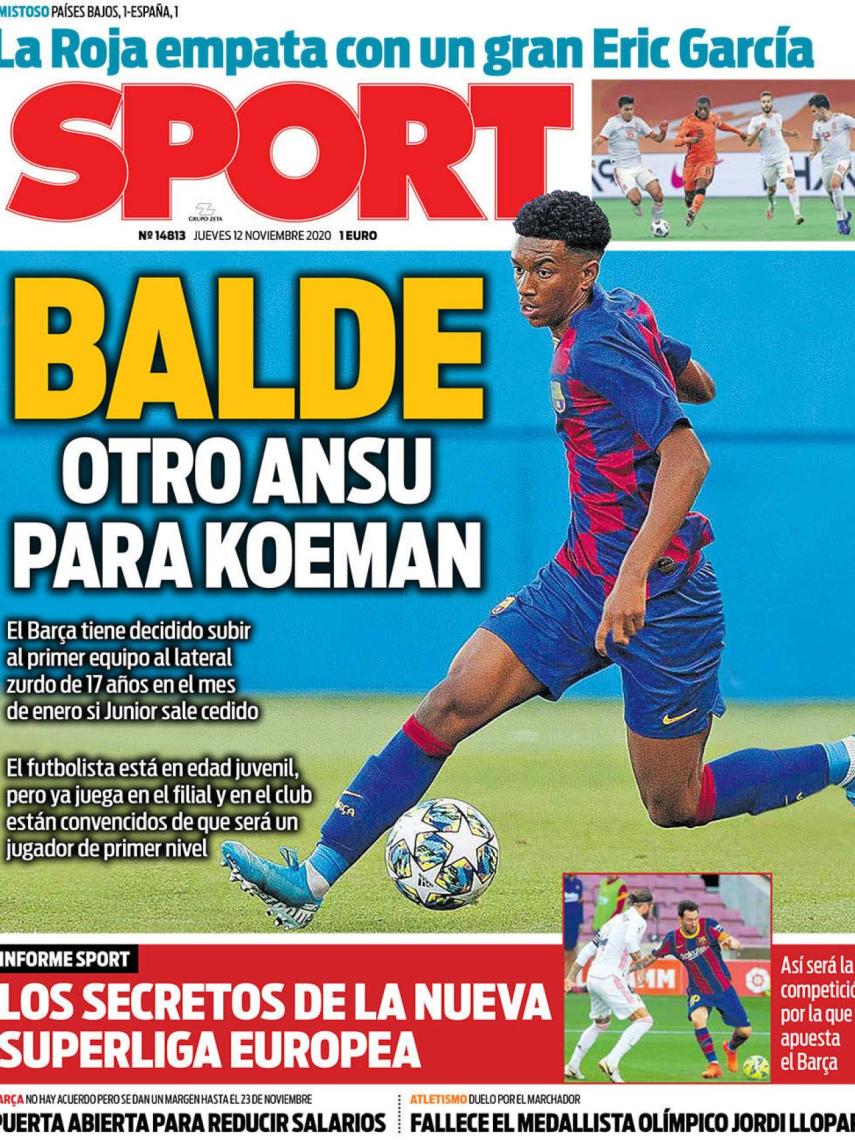 Portada SPORT