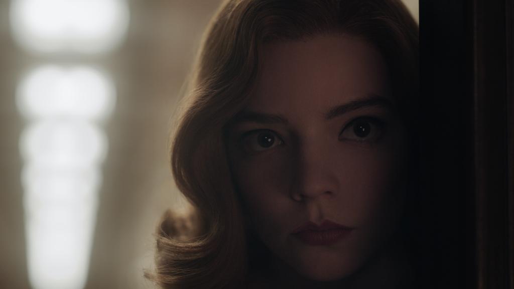 Anya Taylor-Joy en Gambito de Dama