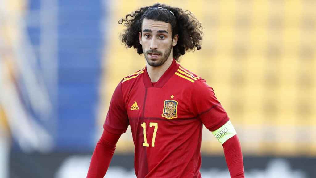 Marc Cucurella, con la Sub21