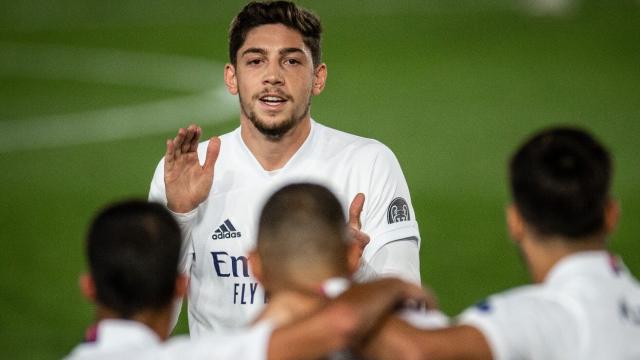 Fede Valverde, con el Real Madrid