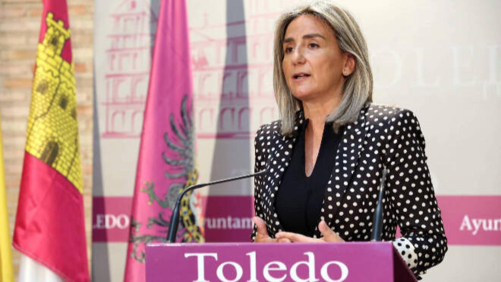 Milagros Tolón, alcaldesa de Toledo, en una imagen de archivo