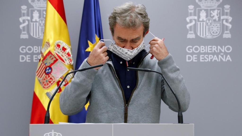 El director del Centro de Coordinación de Alertas y Emergencias Sanitarias, Fernando Simón, este jueves.