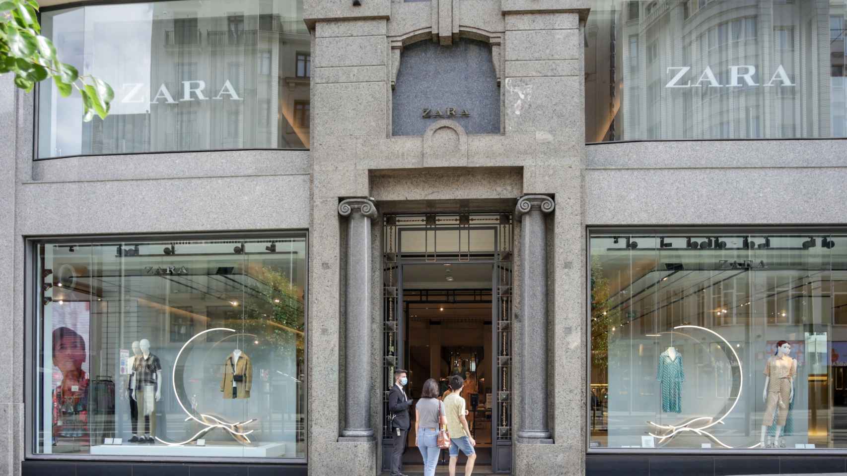 Imagen de una tienda de Zara en Madrid.