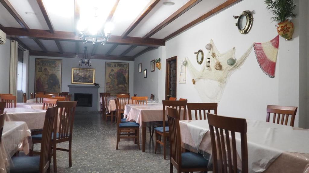 Interior de la Venta El Cepo