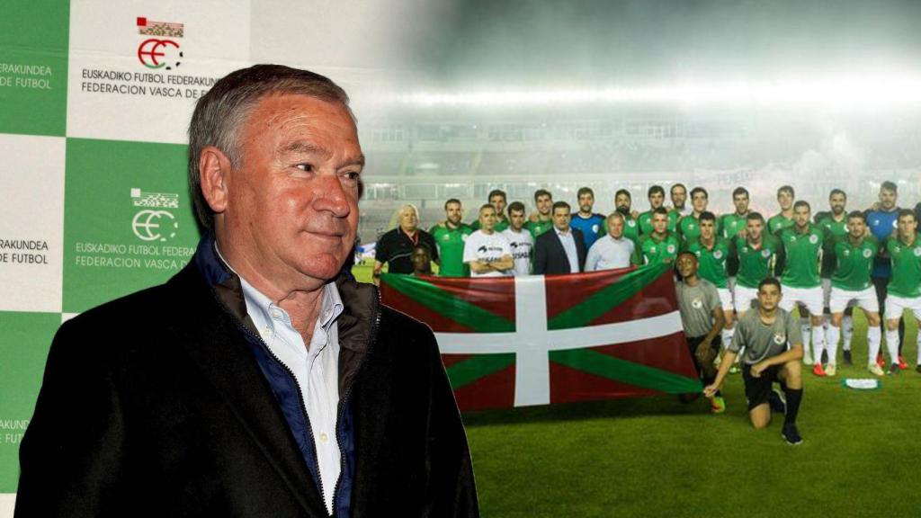 Javier Clemente y la selección de Euskadi