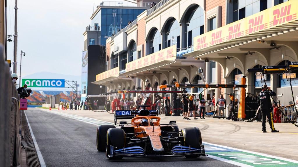 Carlos Sainz en el GP de Turquía