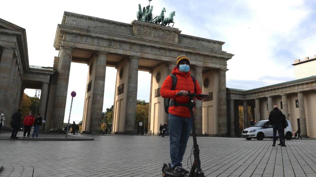 Así están las calles de Berlín durante la segunda ola.