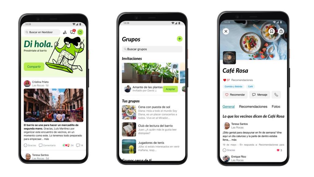 Nextdoor, una app para conocer lo que pasa en tu barrio.