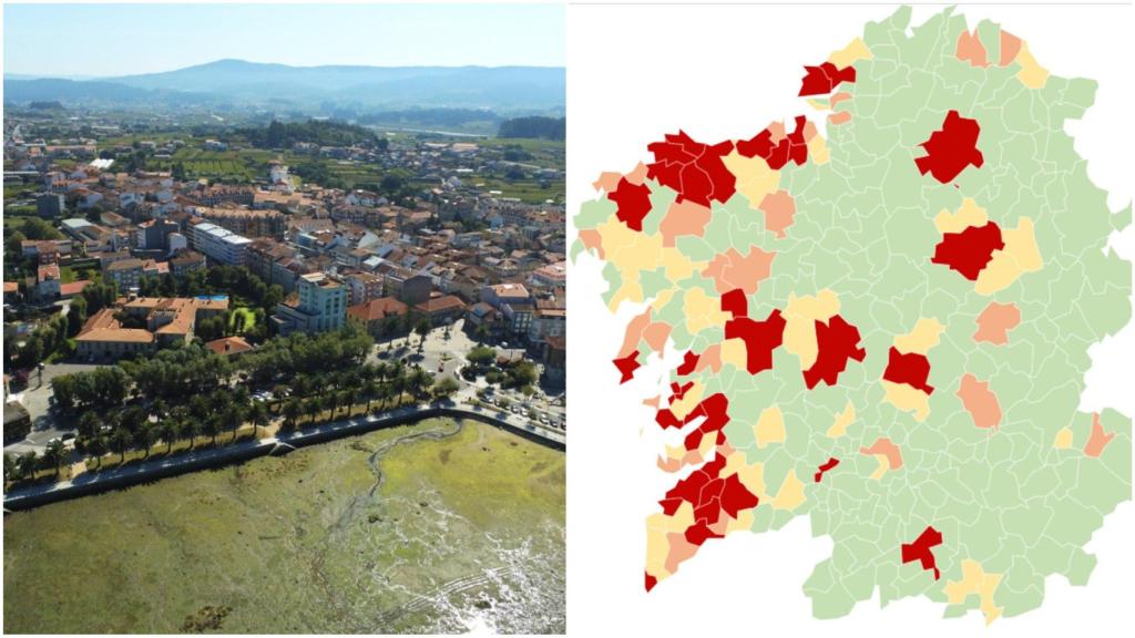 Bajan a 36 los municipios gallegos en alerta roja, tres menos que ayer
