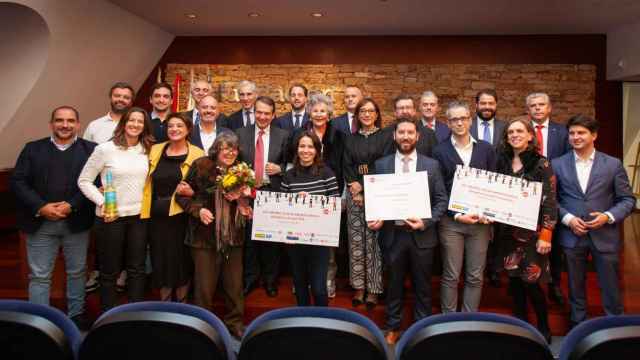 Ganadores de los premios AJE del año pasado.