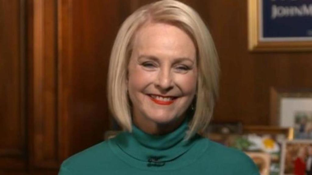 Cindy McCain, en una entrevista reciente.