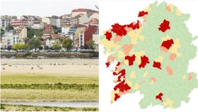 Bajan a 34 los municipios gallegos en alerta roja, dos menos que ayer