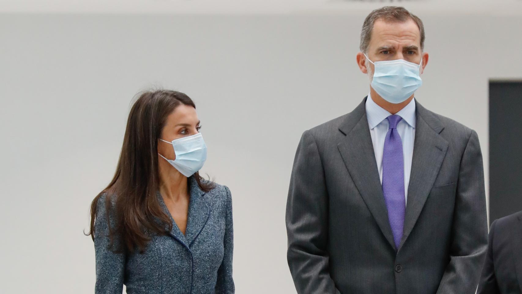 Los Reyes, en la inauguración del nuevo Hospital Universitario de Toledo.