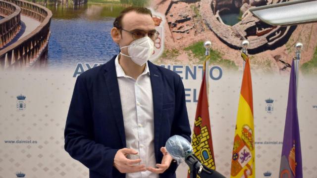 Jesús David Sánchez de Pablo, concejal de
Hacienda y portavoz en el Ayuntamiento de Daimiel