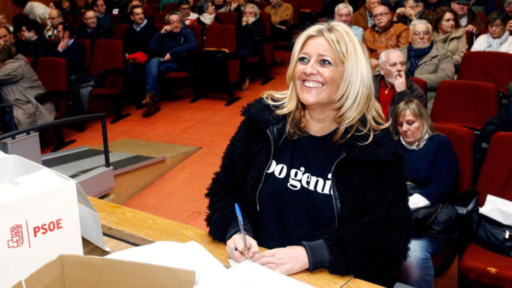 La secretaria general del PSOE de Ferrol, Beatriz Sestayo.