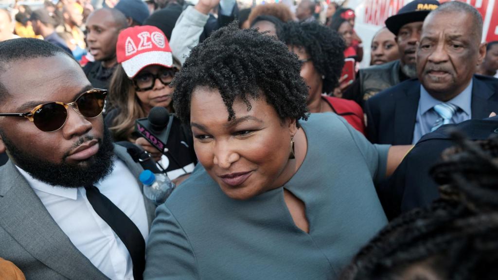 Stacey Abrams.