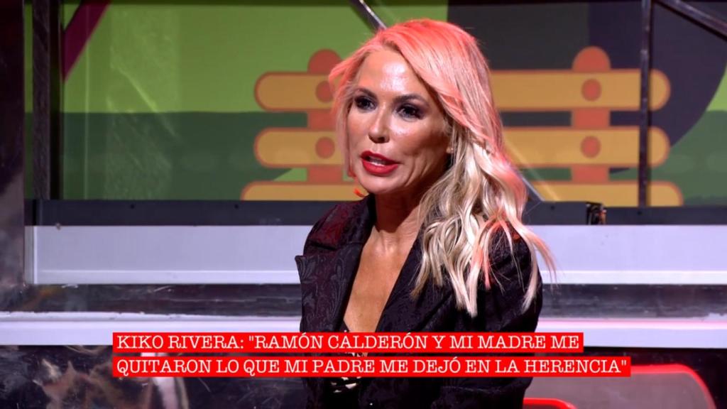 Montse Suárez, durante su participación en 'Cantora: la herencia envenenada'.