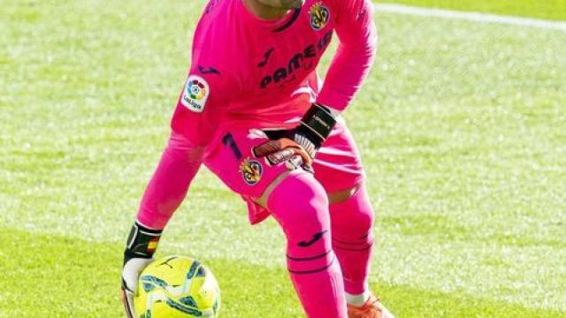 Sergio Asenjo, en un partido del Villarreal. Foto: Instagram (@sergioasenjo1)