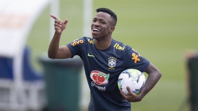 Vinicius, con Brasil