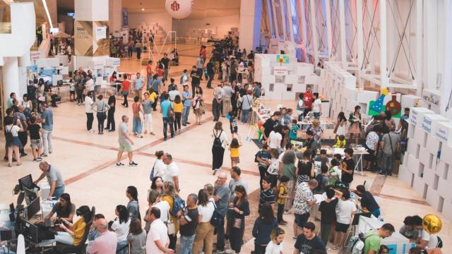 Feria Maker Faire celebrada en el 2019.