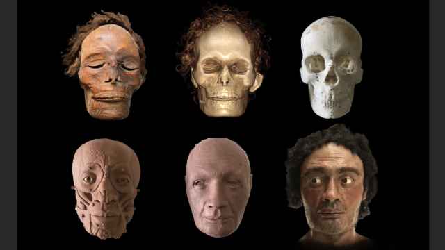 Reconstrucción facial de la momia guanche mejor conservada del mundo.