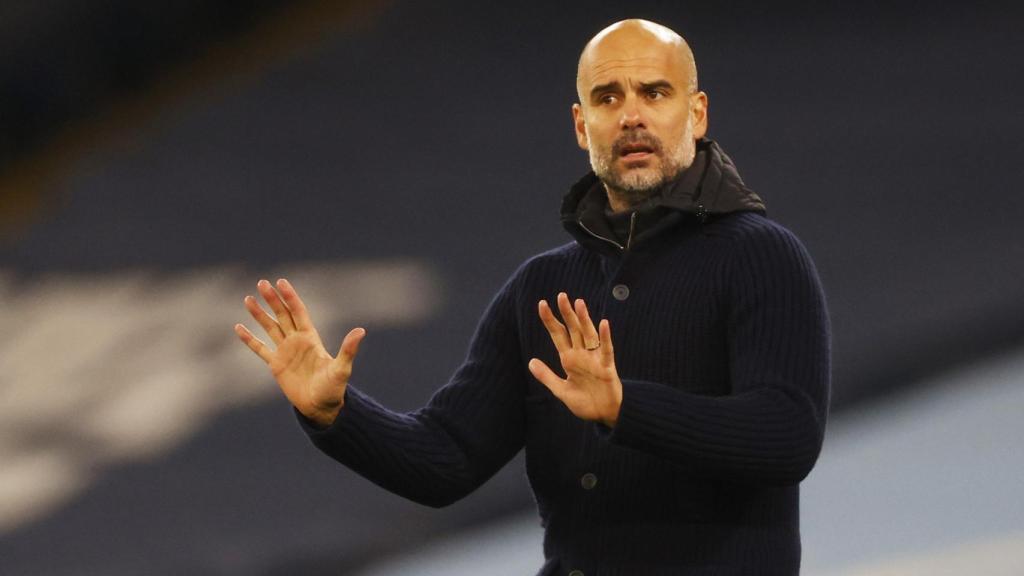 Pep Guardiola, en el Manchester City