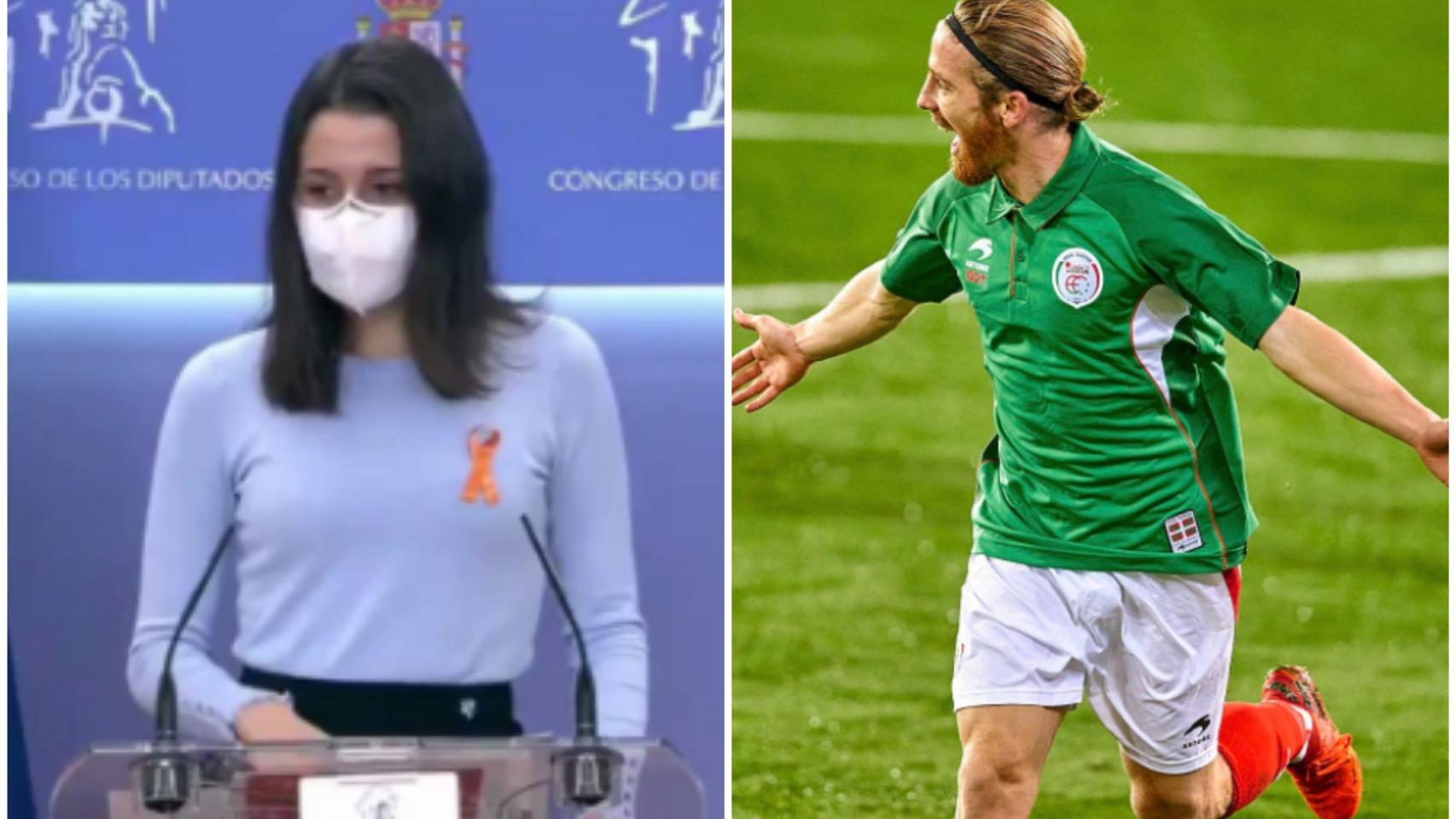 Inés Arrimadas (Ciudadanos) / Iker Muniain