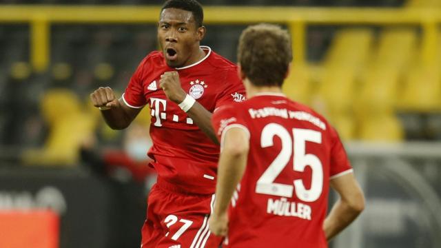 Alaba, con el Bayern Múnich