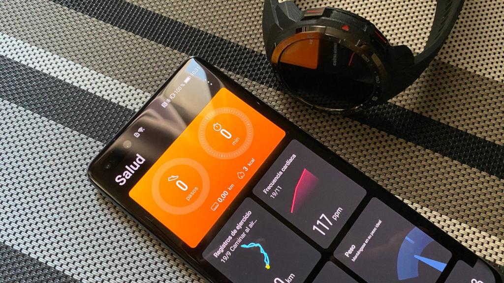 La app de salud de Huawei es muy completa