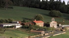 Zona rural en Arzúa (A Coruña).