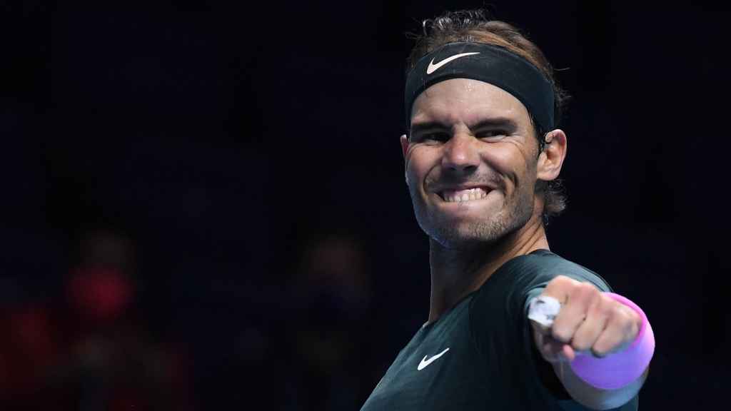 Rafa Nadal, en las ATP Finals de Londres