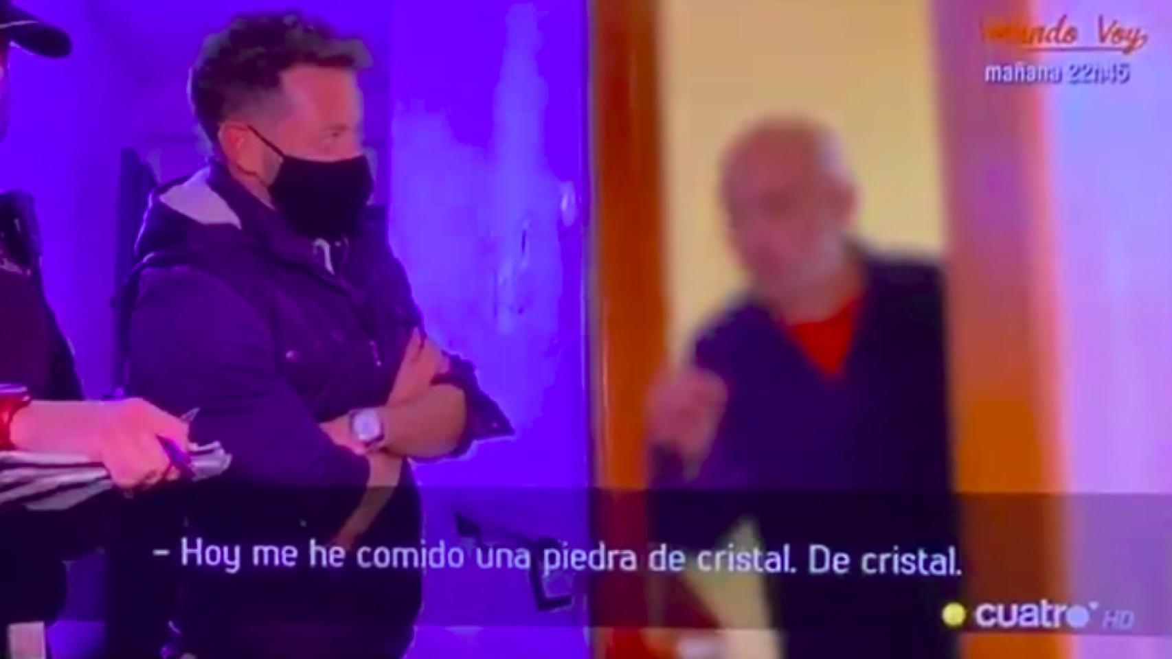 Captura del vídeo que se ha hecho viral en las redes.