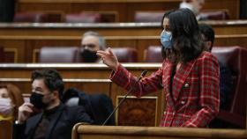 Inés Arrimadas, en el Congreso de los Diputados.