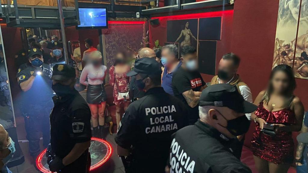 Imagen del club de altene donde estaban los jugadores del CD Tenerife