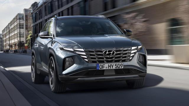 El nuevo Hyundai Tucson destaca por su frontal llamativo.