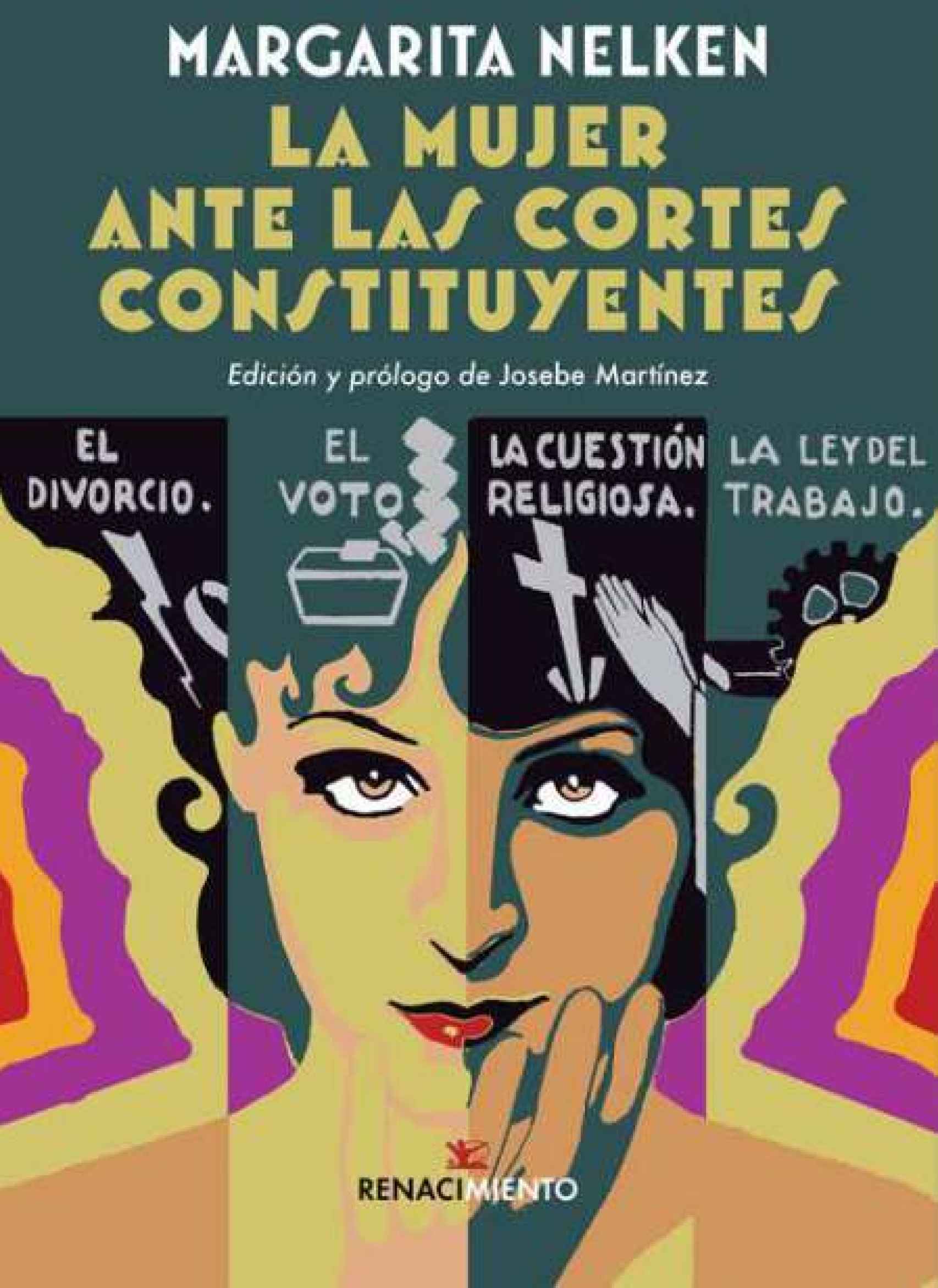 Portada de 'La mujer ante las Cortes Constituyentes'.