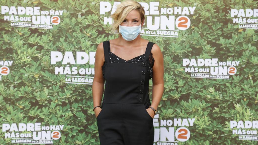 Cristina Pardo, en el estreno de 'Padre no hay más que uno 2'.