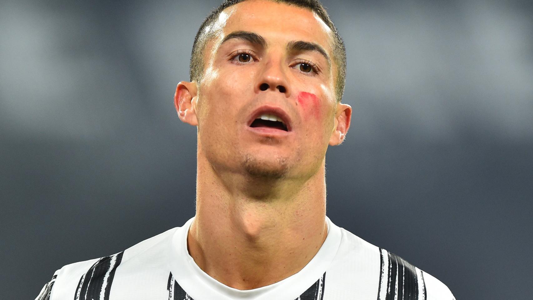 Cristiano Ronaldo, en un partido de la Juventus de Turín