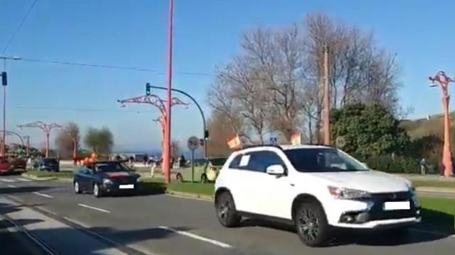 Una protesta de la concertada en A Coruña contra la ‘Ley Celáa’.