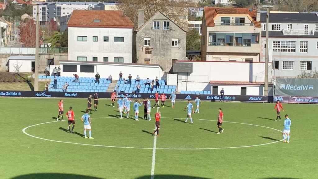 Final del Celta B-Zamora con 150 espectadores en Barreiro