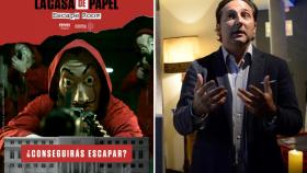 Escape Room de 'La casa de papel' y 'Una historia de miedo'