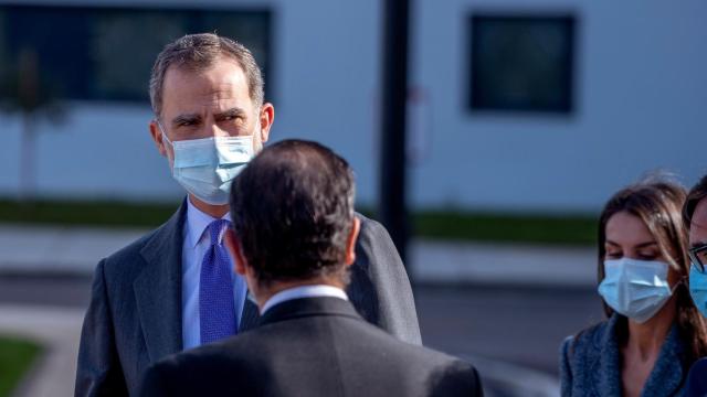 El Rey Felipe VI y la reina Letizia hace unos días en Toledo.