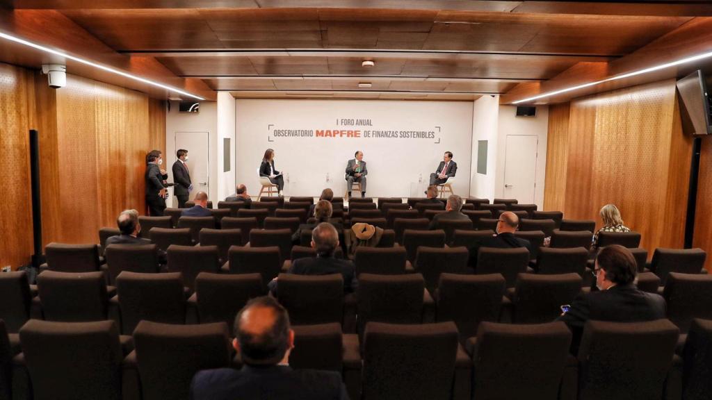 I Foro del Observatorio Mapfre de Finanzas Sostenibles, organizado por Mapfre con la colaboración de EL ESPAÑOL e Invertia.