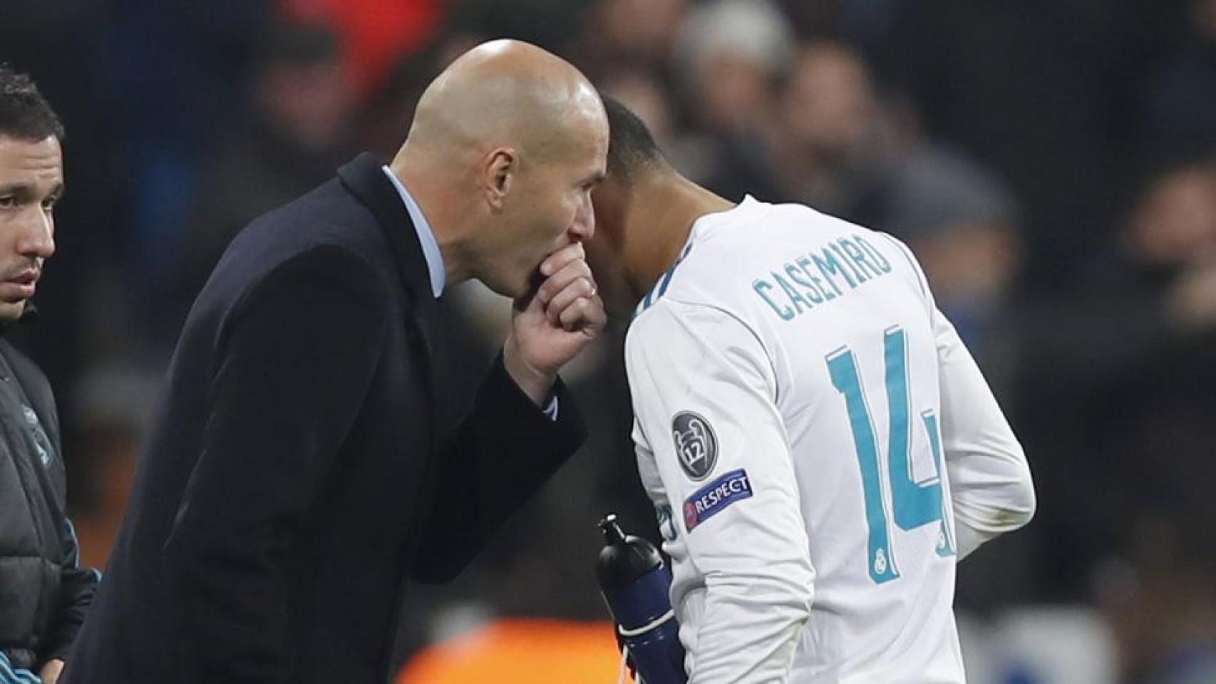 Zidane y Casemiro