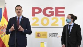 Pedro Sánchez y Pablo Iglesias.